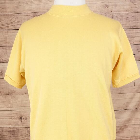 Vintage Spruce Orlon Shirt Sweatshirt Large Cloth Mock Neck Short Sleeve 60s 70s - Picture 1 of 7